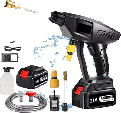 Obrázok produktu pre Akumulátorový vysokotlakový čistič, tlak 60 barov, všestranné použitie, s 1Xbatériou, elektrický