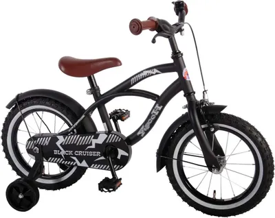 Produktbild von 14 Zoll Kinder Jungen Fahrrad Kinderrad Rad Bike Cruiser Schwarz 41401