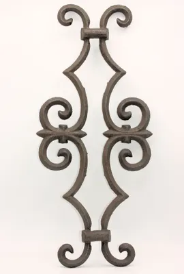 Produktbild von UHRIG Wundervoller Gartensticker, stilvolles Ornament aus Gusseisen für z.B.  Zaun, Geländer uvm.