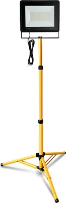 Immagine prodotto di Jopassy 100W LED proiettore da costruzione Proiettore a treppiede Proiettore da esterno Luce da lavoro Proiettore da costruzione IP66 Impermeabile Bianco caldo