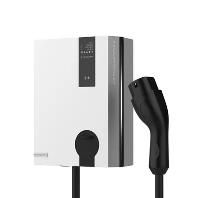 Produktbild von Raedian NEO - 22 kW - Typ 2 - 3-Phasen-Ladestation-B-NEO-22-T7.5-S - silver