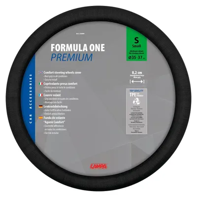 Produktbild von LAMPA 33069 Formula One Lenkradbezug Schwarz Lenkradhülle
