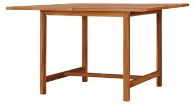 Produktbild von Garten-Esstisch 110x110x75 cm Massivholz Teak