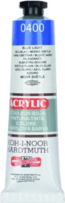 Zdjęcie produktu dla KOH-I-NOOR 16271600000 Farba akrylowa 400 Light Blue 40 ml 1 szt.