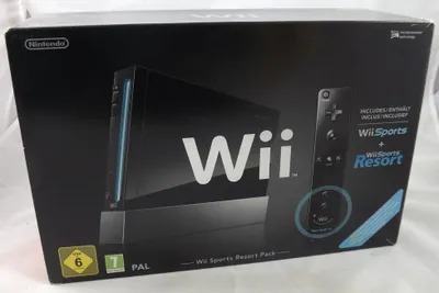 Produktbild von Wii Grundgerät Sports Resort Bundle (schwarz,Plus)