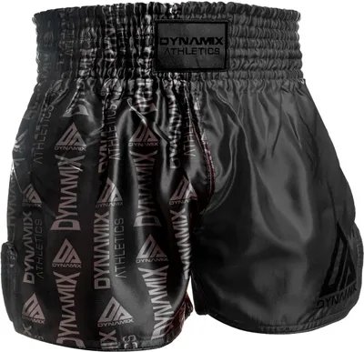 Produktbild von Dynamix Athletics Muay Thai Shorts Binary - Schwarz/Schwarz(S)