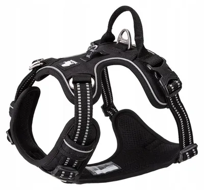 Produktbild von Truelove Front Line Premium Hundegeschirr Schwarz L