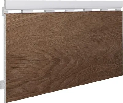 Obrázok produktu pre VOX panely Fasádne obklady PVC 2,95 m – Kerrafront FS-201 CX – Vodovzdorné a odolné voči nárazom – Odolné voči UV žiareniu – Karamelový dub