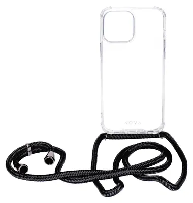 Produktbild von NOVA Neck Case für Apple iPhone 13 Pro Max transparent/schwarz