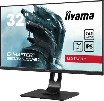 Produktbild von iiyama G-MASTER GB3271QSU-B1, 80 cm (31.5"), 2560 x 1440 Pixel, Wide Quad HD, LED, 1 ms, Schwarz