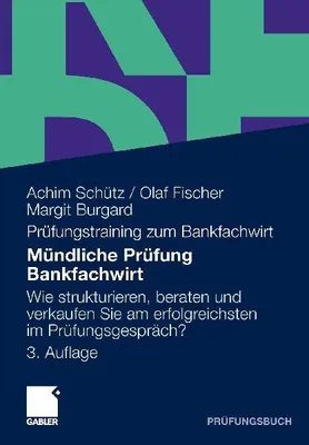 Produktbild von Mündliche Prüfung Bankfachwirt