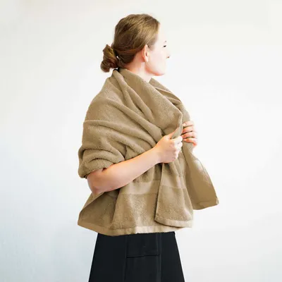 Zdjęcie produktu dla etérea Carli Zestaw ręczników frotte - 100% bawełna - Oekotex 500 GSM - Ręcznik kąpielowy frotte - Ręcznik kąpielowy, ręcznik pod prysznic 70x140 cm - Taupe
