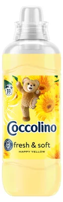 Produktbild von COCCOLINO Fresh & Soft Happy Yellow Weichspüler 975ml (39 Wäschen)