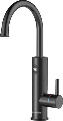 Obrázek produktu pro Rychlovarná konvice, okamžitý ohřev, otočná výtoková trubice 360°, černá, EU