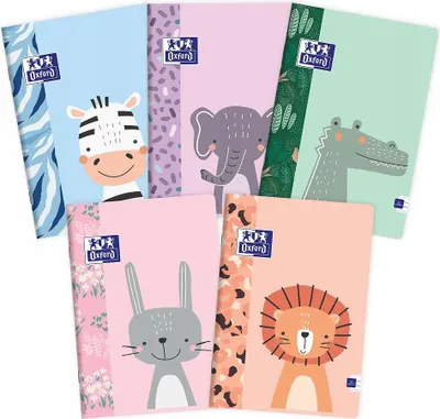 Zdjęcie produktu dla Notizbuch A5/32K Line Oxf Kids 400175620 A'10