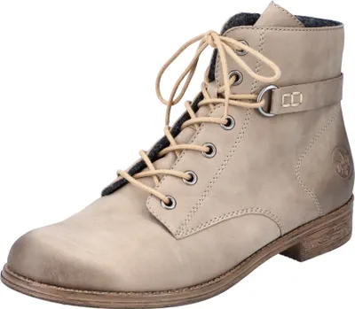 Produktbild von Rieker Schnürstiefeletten Damen 362D3737343231 Beige 36 EU