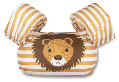 Image de Maillot de bain Puddle Jumper - Marron/blanc - Flow - 2 à 6 ans