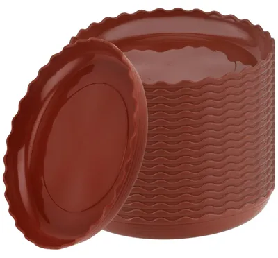 Immagine prodotto di Set di 20 sottovasi per piante - Sottovasi in plastica da 20 cm