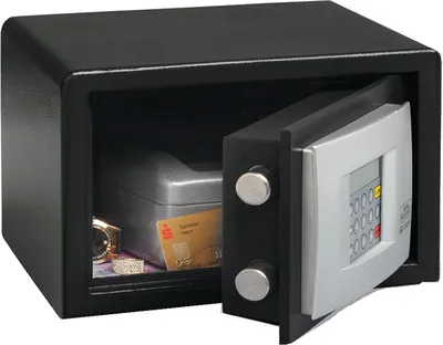 Produktbild von BURG-WÄCHTER Möbeltresor Point-Safe P 2 E mit elektronischem Zahlenschloss, inkl. Fachboden, Doppelwandige Tôr
