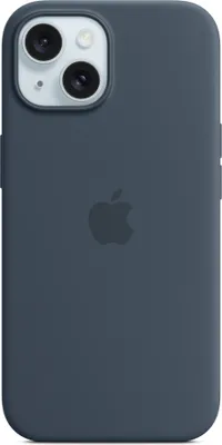 Obrázek produktu pro Kryt Apple iPhone 15 - Silikonový - Měkké pouzdro, zadní kryt - Modrý