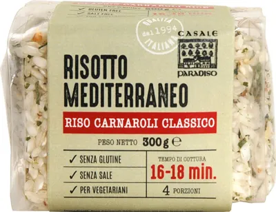 Produktbild von Risotto Mediterraneo 300 gr. - Casale Paradiso