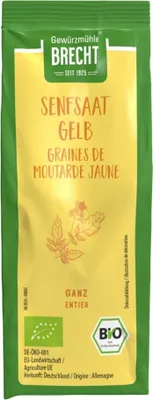 Produktbild von Senfsaat - gelb ganz Nachfüll 90g