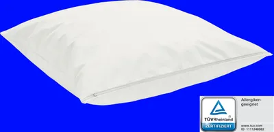 Produktbild von TAURO Kissenbezug Encasing 80 x 80 cm Milbenkotdicht Allergiker  TAURO (Einzelpack = 1 Stück)