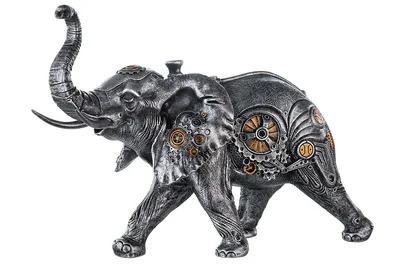 Zdjęcie produktu dla Gilde Poly Skulp."Steampunk Elephant"