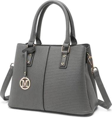 Produktbild von Miss Lulu Damen Handtasche Kunstleder Henkeltasche Vintage Hobo Schultertasche