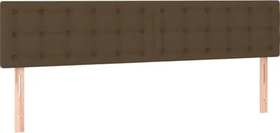 Produktbild von Kopfteile Dunkelbraun 180x5x78/88 cm Stoff