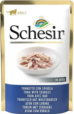 Zdjęcie produktu dla Schesir 01070105, Dorosły, Każda rasa, Tuńczyk, 85 g