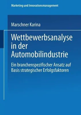 Produktbild von Wettbewerbsanalyse in der Automobilindustrie