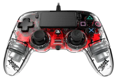 Productafbeelding van Nacon PS4 Controller, Light Edition, Rood
