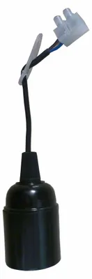 Produktbild von TrendLine Baustellenfassung E 27, schwarz