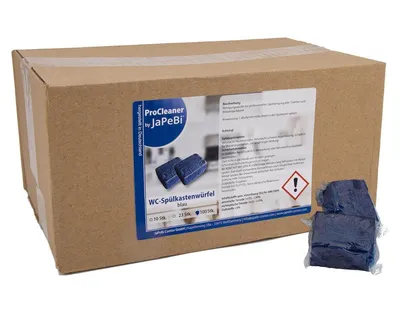 Produktbild von 15 WC - Wasserkastenwürfel Spülkasten-Würfel Reinigungs-Tabs blue, 50g