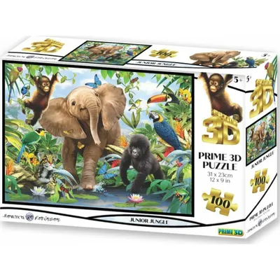 Image de PRIME 3D Jungle Puzzle 3D 100 pièces