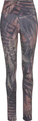 Produktbild von LASCANA ACTIVE Leggings Tropical gemustert-braun-beige-grau Größe M