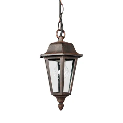 Produktbild von Lindby Außenhängeleuchte Lamina, Ø 18 cm, Laterne, E27