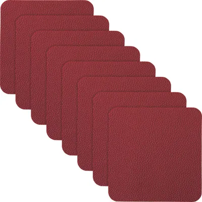 Produktbild von Erwin Müller Untersetzer Lagoa" 8er-Pack bordeaux 10x10 cm"