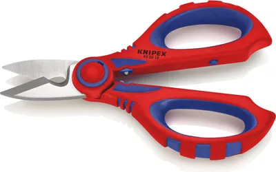 Zdjęcie produktu dla Knipex 95 05 10 SB, Niebieski, Czerwony, Stal nierdzewna, Plastik, 190 mm, 135 g
