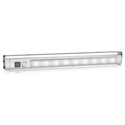 Produktbild von Maclean LED-Küchenleuchte Unterbau 9 SMD batteriebetrieben PIR-Sensor ein/aus MCE166 + 3x Varta Industrial LR6/AA R-06 Batterien