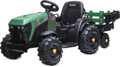 Produktbild von Ride-on Traktor Super Load mit Anhänger grün 12V