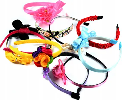 Produktbild von Haarband Set Mädchen 10 Stück Bunt Elastisch - Komfortables Stirnband Kinder Haarschmuck