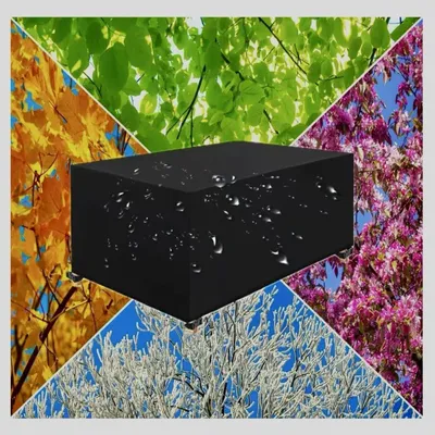 Imagen del producto de Funda protectora para muebles de jardín, 190 x 150 x 74 cm