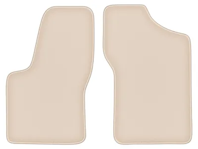 Produktbild von DURBAN Beige Velours-Fußmatten vorne für Fiat Seicento Schrägheck (1998-2010)