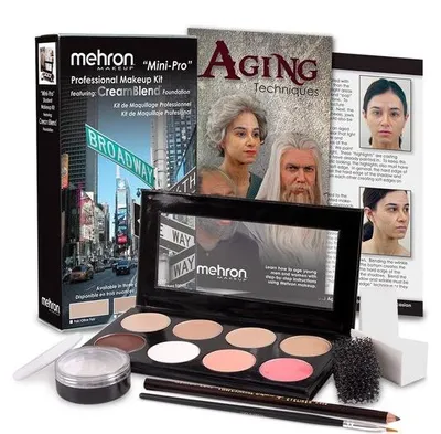 Produktbild von Mehron Carnaval Schmink-Set 8 Farben 500 g