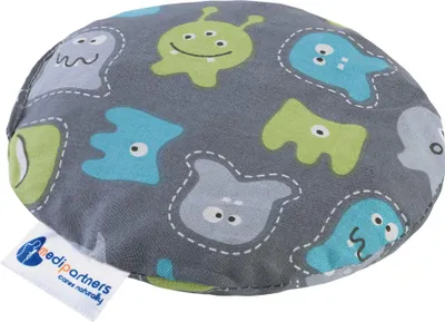 Produktbild von Kirschkernkissen, Wärmekissen, Körnerkissen für Babys 180g rund 15cm Kreaturen