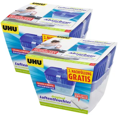 Produktbild von 2x UHU 47130 Luftentfeuchter Original 450 g