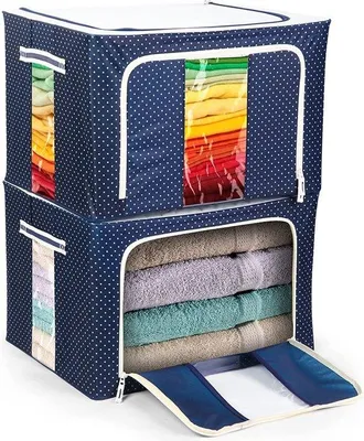 Image de Sac à vêtements avec fermeture à glissière, résistant, pour les vêtements d'été et d'hiver