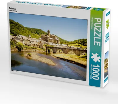 Produktbild von Calvendo Estaing 1000 Teile Puzzle quer 640x480mm, Vossemer Stefan; 7434189